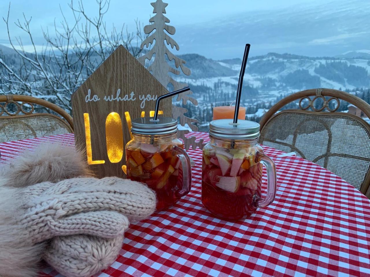 Карпатський Затишок Hotel Slavske Buitenkant foto